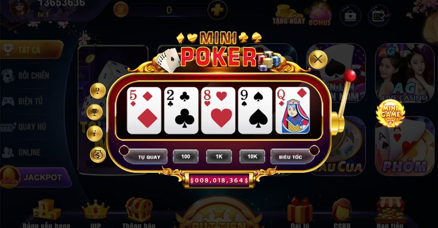 sảnh Poker 8us